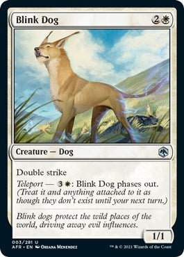 Image for Blink Dog (3) [Adventures in the Forgotten Realms] - Magic: The Gathering