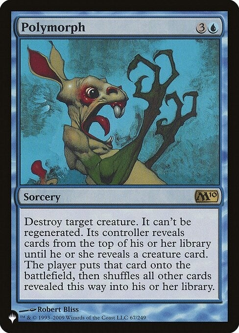 Image for Polymorph (67/249) [The List Reprints] - Magic: The Gathering