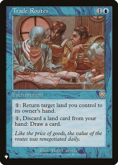 Image for Trade Routes (112/350) [The List Reprints] - Magic: The Gathering