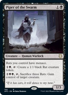 Image for Piper of the Swarm (106) [Adventures in the Forgotten Realms] - Magic: The Gathering