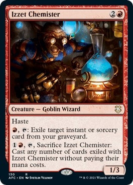Image for Izzet Chemister (130) [Adventures in the Forgotten Realms] - Magic: The Gathering