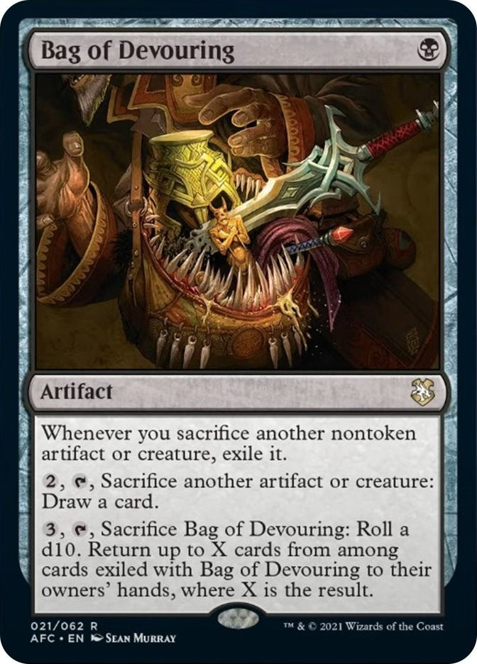 Image for Bag of Devouring (21) [Adventures in the Forgotten Realms] - Magic: The Gathering