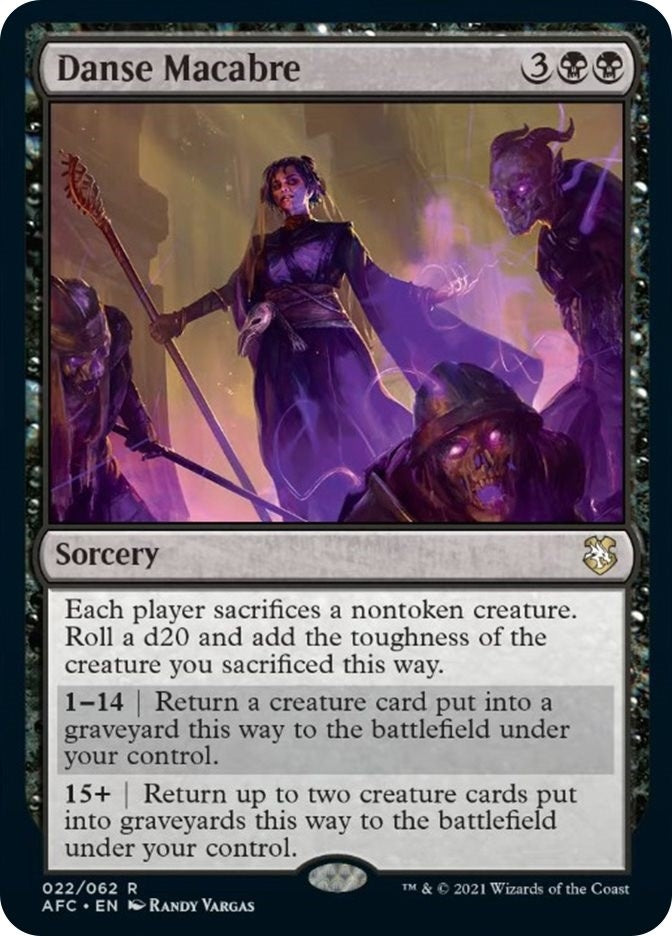Image for Danse Macabre (22) [Adventures in the Forgotten Realms] - Magic: The Gathering