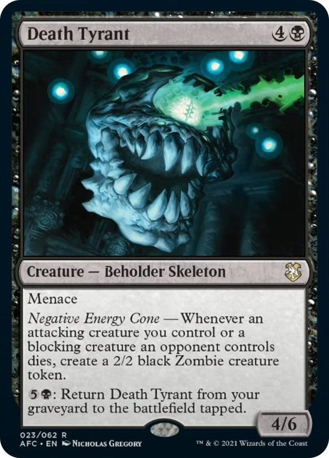 Image for Death Tyrant (23) [Adventures in the Forgotten Realms] - Magic: The Gathering