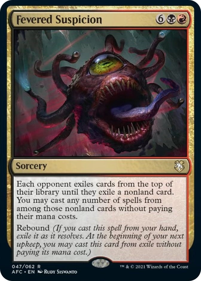 Image for Fevered Suspicion (47) [Adventures in the Forgotten Realms] - Magic: The Gathering