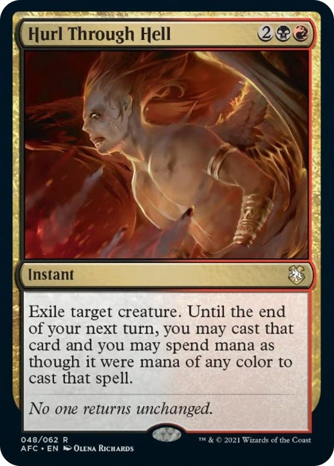 Image for Hurl Through Hell (48) [Adventures in the Forgotten Realms] - Magic: The Gathering