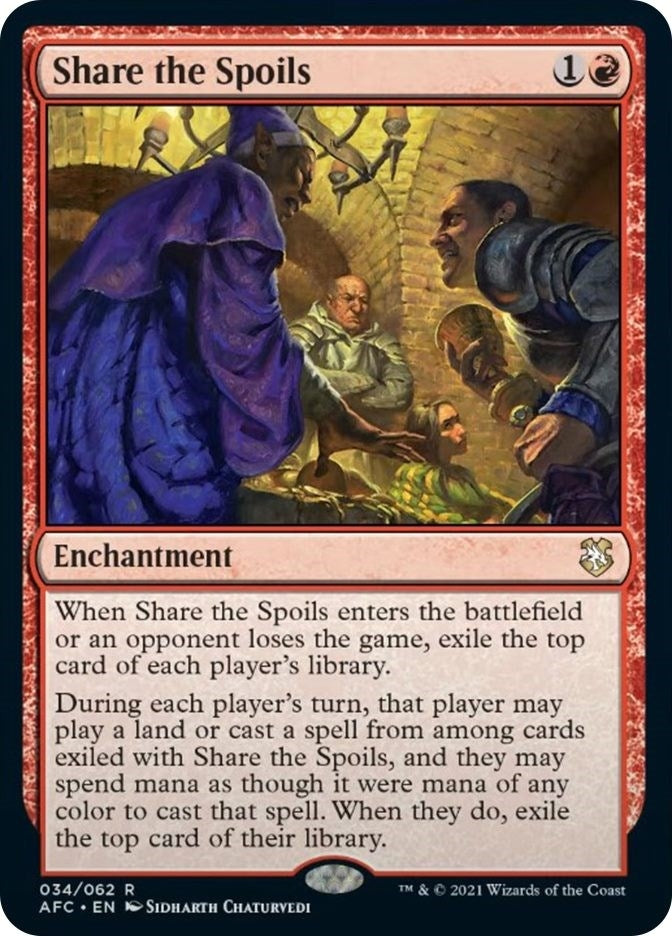 Image for Share the Spoils (34) [Adventures in the Forgotten Realms] - Magic: The Gathering