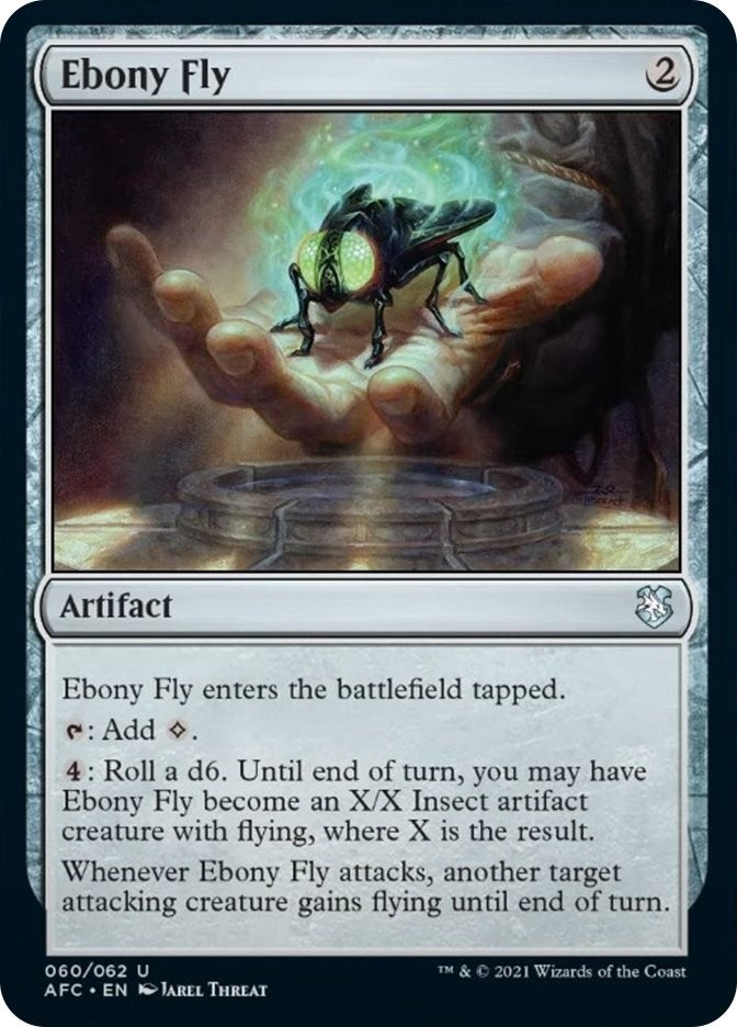 Image for Ebony Fly (60) [Adventures in the Forgotten Realms] - Magic: The Gathering