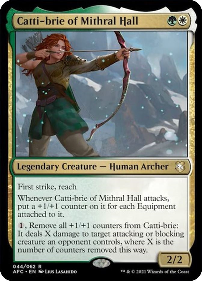 Image for Catti-brie of Mithral Hall (44) [Adventures in the Forgotten Realms] - Magic: The Gathering