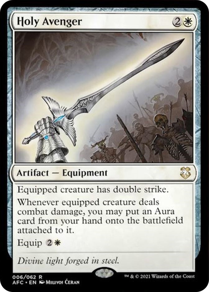 Image for Holy Avenger (6) [Adventures in the Forgotten Realms] - Magic: The Gathering
