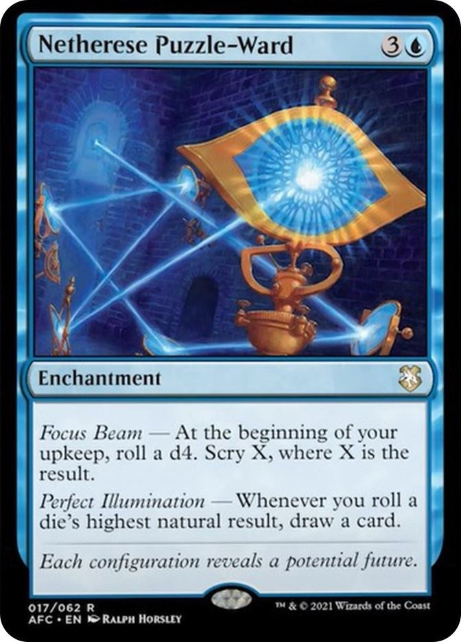 Image for Netherese Puzzle-Ward (17) [Adventures in the Forgotten Realms] - Magic: The Gathering