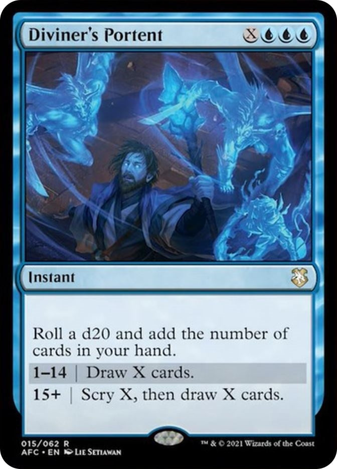 Image for Diviner's Portent (15) [Adventures in the Forgotten Realms] - Magic: The Gathering