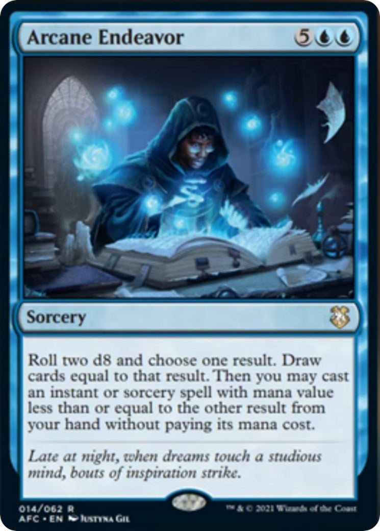 Image for Arcane Endeavor (14) [Adventures in the Forgotten Realms] - Magic: The Gathering