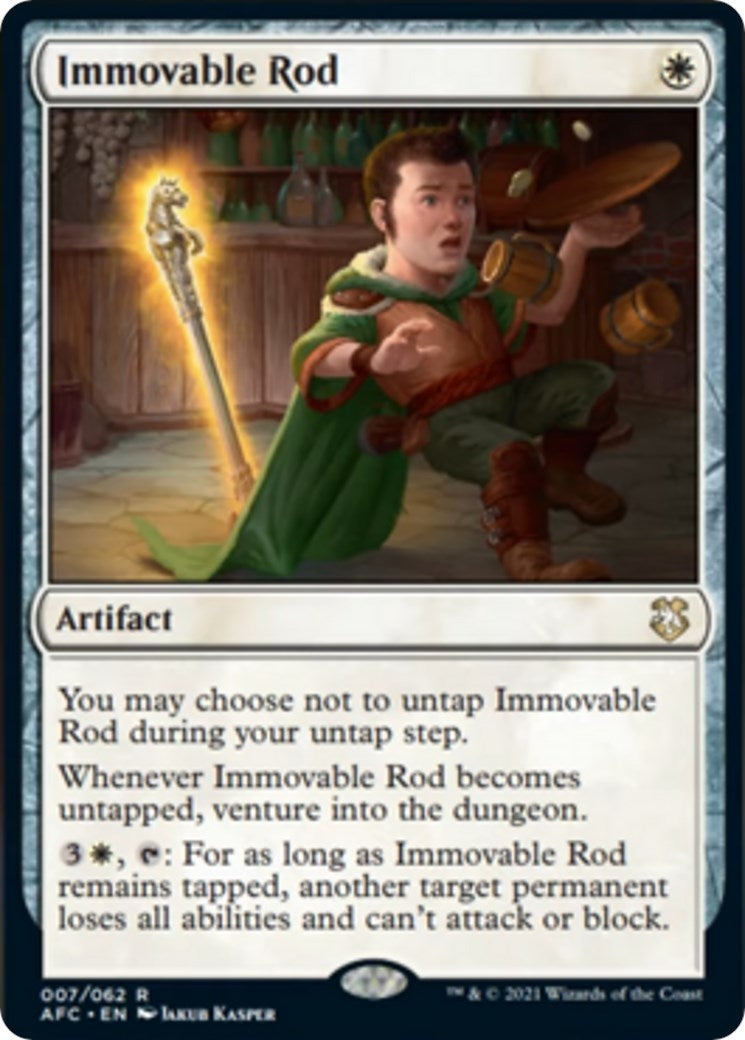 Image for Immovable Rod (7) [Adventures in the Forgotten Realms] - Magic: The Gathering