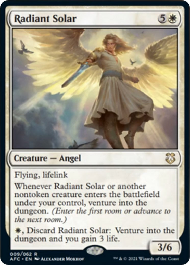 Image for Radiant Solar (9) [Adventures in the Forgotten Realms] - Magic: The Gathering