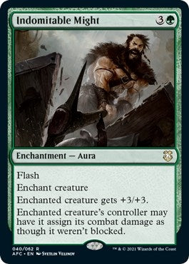 Image for Indomitable Might (40) [Adventures in the Forgotten Realms] - Magic: The Gathering