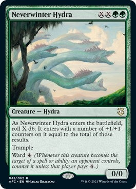 Image for Neverwinter Hydra (41) [Adventures in the Forgotten Realms] - Magic: The Gathering