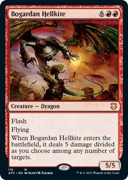 Image for Bogardan Hellkite (115) [Adventures in the Forgotten Realms] - Magic: The Gathering