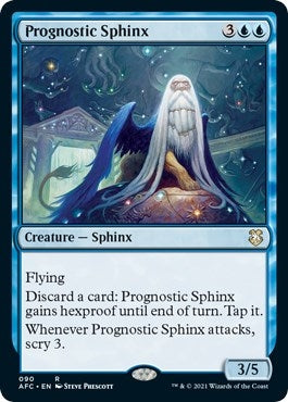 Image for Prognostic Sphinx (90) [Adventures in the Forgotten Realms] - Magic: The Gathering