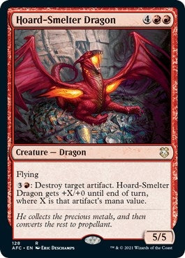 Image for Hoard-Smelter Dragon (128) [Adventures in the Forgotten Realms] - Magic: The Gathering