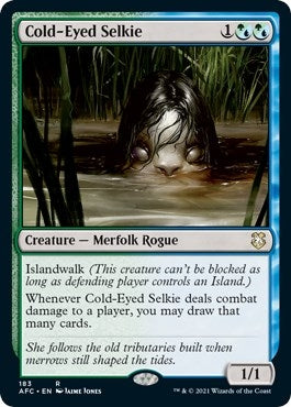 Image for Cold-Eyed Selkie (183) [Adventures in the Forgotten Realms] - Magic: The Gathering