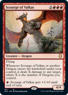 Image for Scourge of Valkas (137) [Adventures in the Forgotten Realms] - Magic: The Gathering