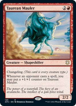 Image for Taurean Mauler (143) [Adventures in the Forgotten Realms] - Magic: The Gathering