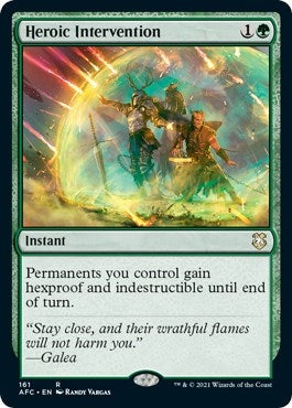 Image for Heroic Intervention (161) [Adventures in the Forgotten Realms] - Magic: The Gathering