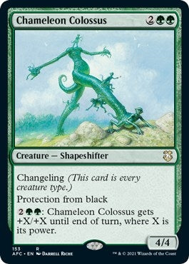 Image for Chameleon Colossus (153) [Adventures in the Forgotten Realms] - Magic: The Gathering