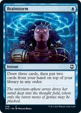 Image for Brainstorm (79) [Adventures in the Forgotten Realms] - Magic: The Gathering