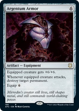 Image for Argentum Armor (198) [Adventures in the Forgotten Realms] - Magic: The Gathering