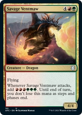 Image for Savage Ventmaw (191) [Adventures in the Forgotten Realms] - Magic: The Gathering