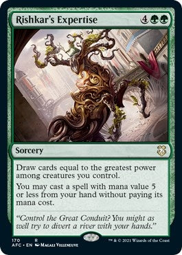 Rishkar's Expertise (170) [Commander: Adventures in the Forgotten Realms]