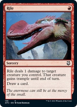 Image for Rile (136) [Adventures in the Forgotten Realms] - Magic: The Gathering