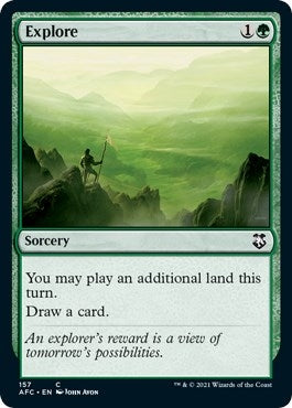 Image for Explore (157) [Adventures in the Forgotten Realms] - Magic: The Gathering