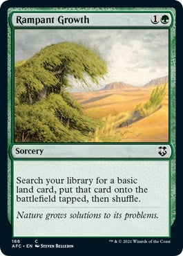 Image for Rampant Growth (166) [Adventures in the Forgotten Realms] - Magic: The Gathering