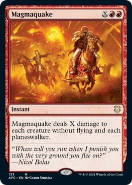 Image for Magmaquake (133) [Adventures in the Forgotten Realms] - Magic: The Gathering