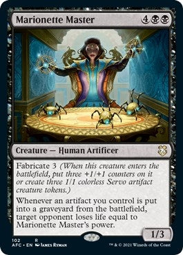 Image for Marionette Master (102) [Adventures in the Forgotten Realms] - Magic: The Gathering