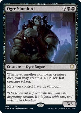Image for Ogre Slumlord (104) [Adventures in the Forgotten Realms] - Magic: The Gathering