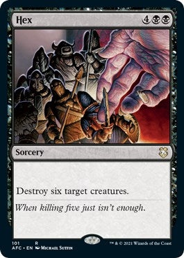 Image for Hex (101) [Adventures in the Forgotten Realms] - Magic: The Gathering