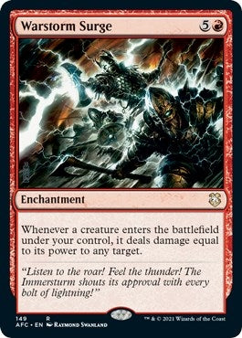 Image for Warstorm Surge (149) [Adventures in the Forgotten Realms] - Magic: The Gathering