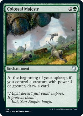 Image for Colossal Majesty (154) [Adventures in the Forgotten Realms] - Magic: The Gathering