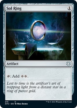 Image for Sol Ring (215) [Adventures in the Forgotten Realms] - Magic: The Gathering