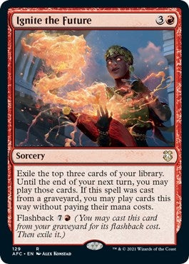 Image for Ignite the Future (129) [Adventures in the Forgotten Realms] - Magic: The Gathering