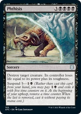 Image for Phthisis (105) [Adventures in the Forgotten Realms] - Magic: The Gathering