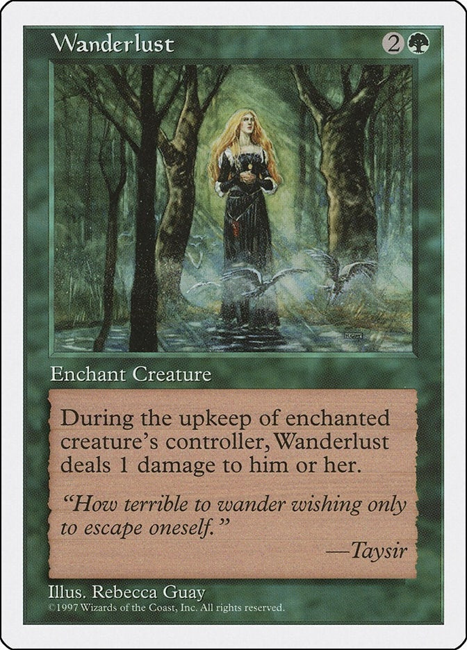 Image for Wanderlust [Fifth Edition] - Magic: The Gathering