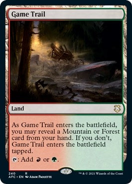 Image for Game Trail (240) [Adventures in the Forgotten Realms] - Magic: The Gathering