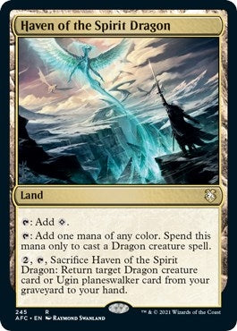 Image for Haven of the Spirit Dragon (245) [Adventures in the Forgotten Realms] - Magic: The Gathering