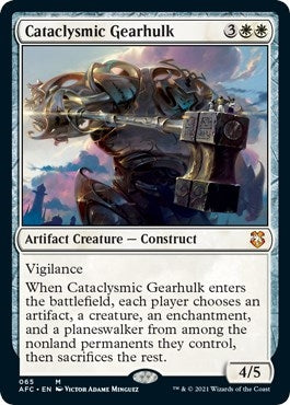 Image for Cataclysmic Gearhulk (65) [Adventures in the Forgotten Realms] - Magic: The Gathering