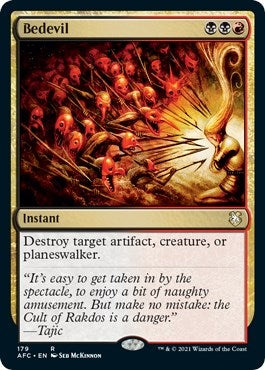 Image for Bedevil (179) [Adventures in the Forgotten Realms] - Magic: The Gathering